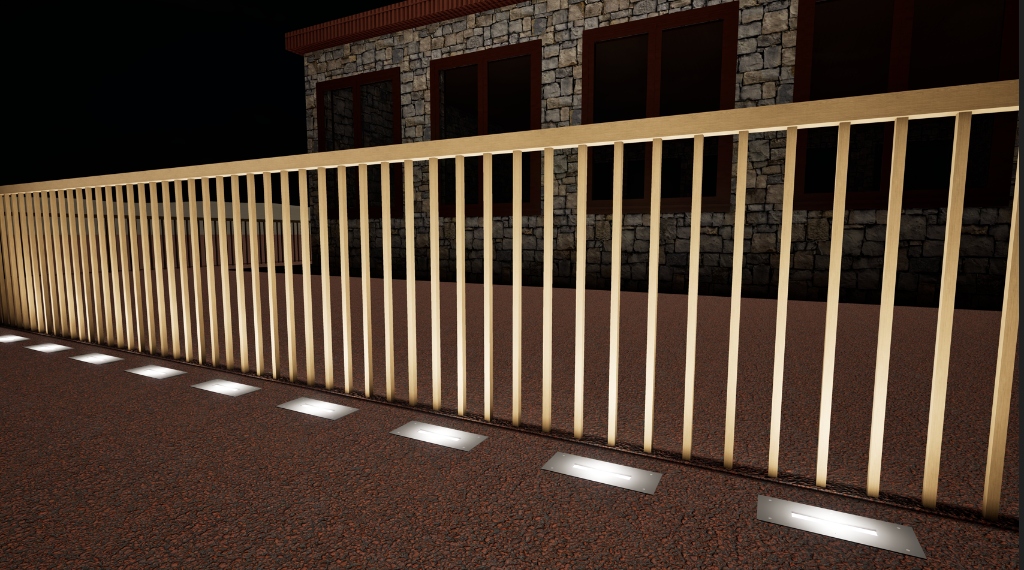 Linear Landscape Pathway Light