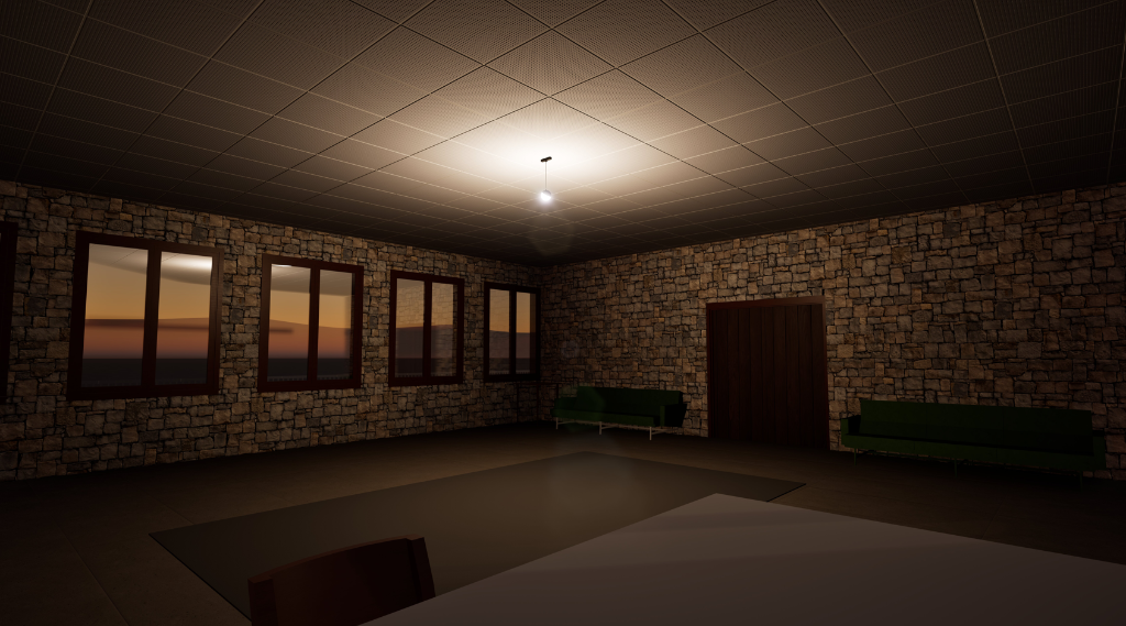 Minimalist Ceiling Bulb